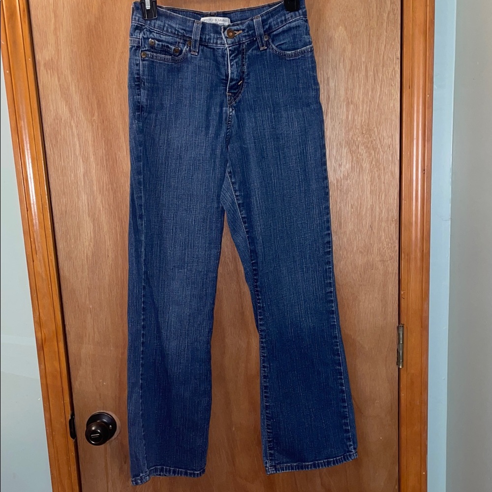 Levi's perfectly slimming bootcut jeans size 4P